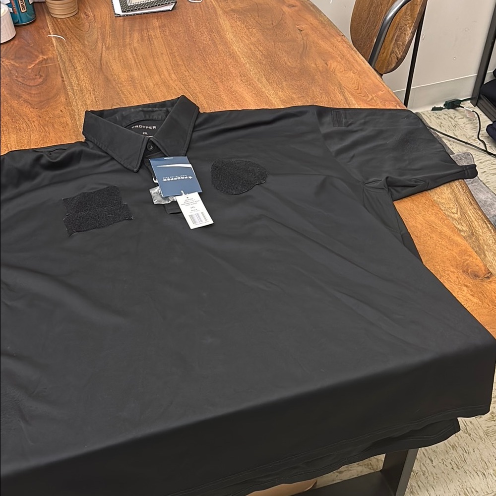 Propper Black Casual Button Down Shirt